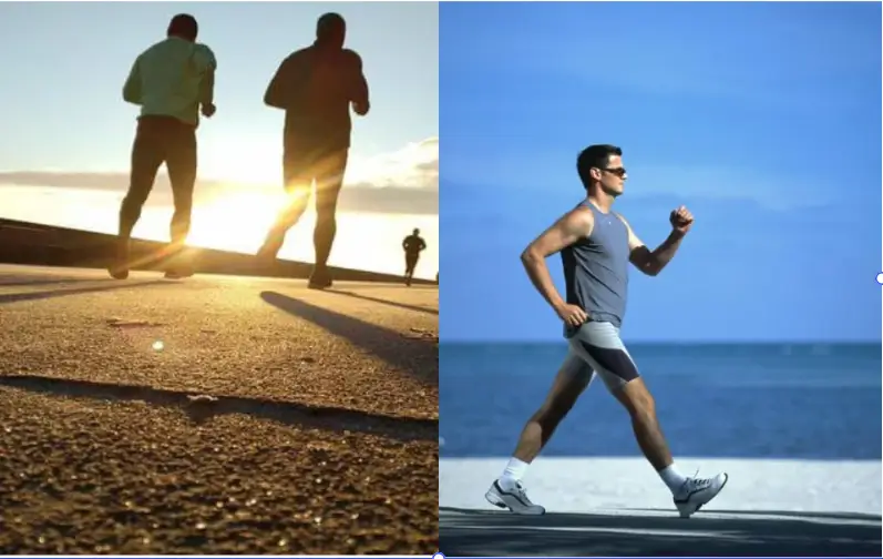 slow jogging vs fast walking