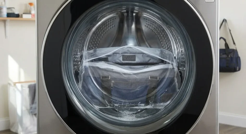 how to wash a gym bag
