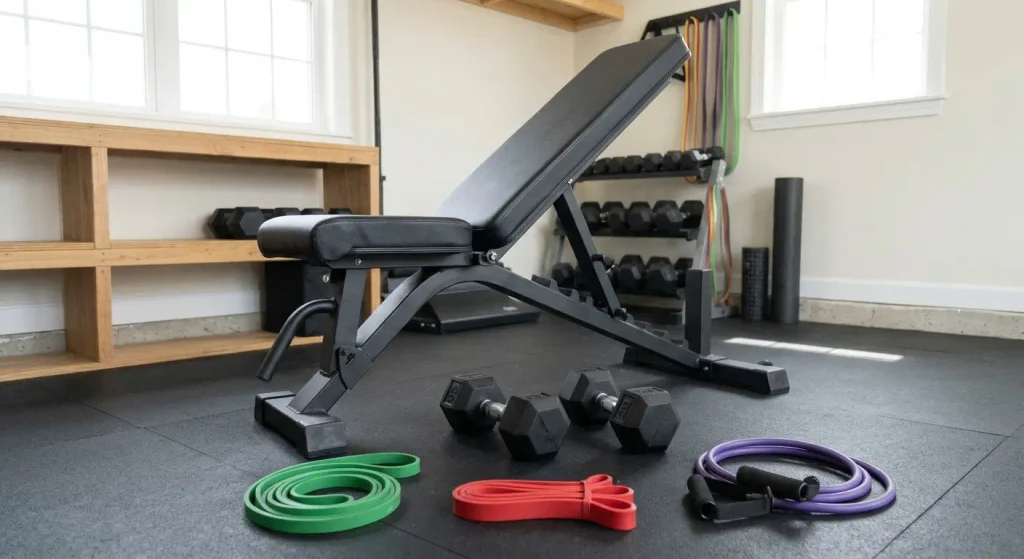 Home gym setup