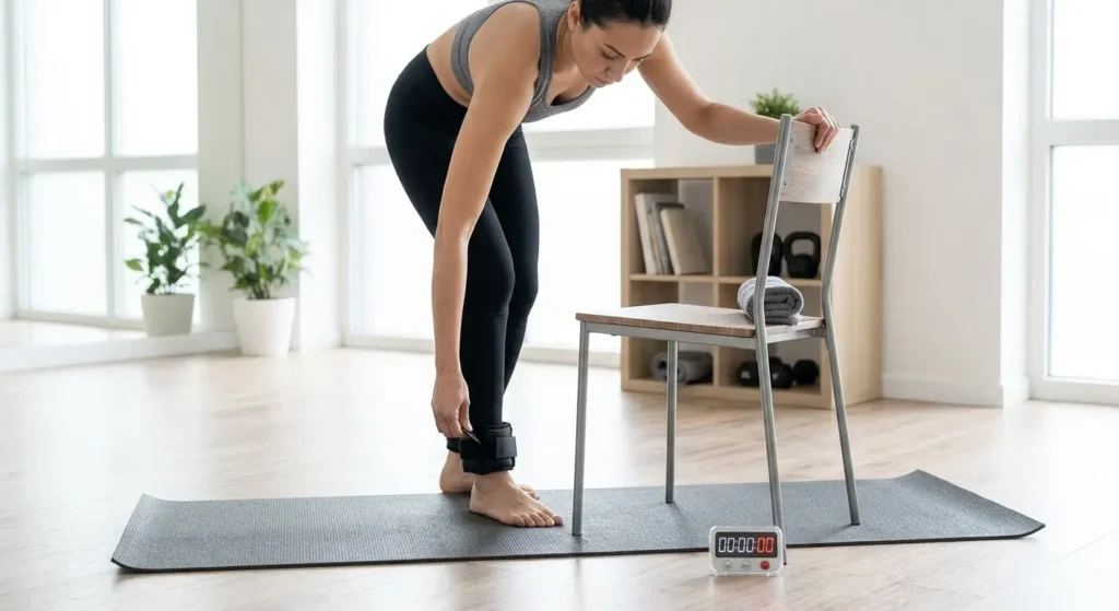 Home workout setup