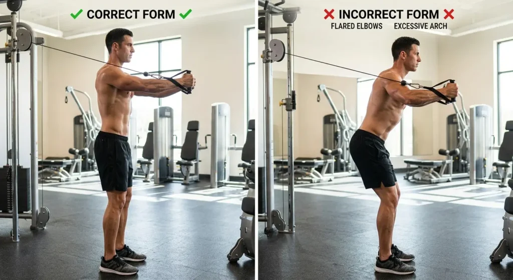 versus flared elbows 